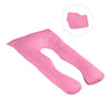 Image of Pink Pregnancy Pillow Cover