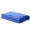Image of DreamZ 7KG Anti Anxiety Weighted Blanket Gravity Blankets Royal Blue Colour