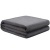 Image of DreamZ Single Dark Grey 5kgs Polyester Weighted Blanket