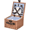 Image of Deluxe 2 Person Picnic Basket Baskets Set Outdoor Corporate Blanket Park Trip
