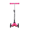 Image of Monvelo Pink Scooter for Kids Deluxe 3 Wheel Glider with Kick And Go Lean 2 Turn