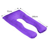 Image of Plum Pregnancy Pillow Cover