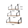 Image of Floating Shelves Wall Mounted Set of 3
