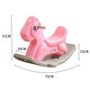 Image of Bo Peep Ride on Horse Kids Play Toy Pink