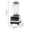 Image of White Commercial Blender Food Processor Blender Mixer Juicer Smoothies