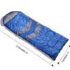 Image of Mountview -20°C Outdoor Camping Thermal Sleeping Bag Envelope Tent Hiking Blue