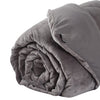 Image of DreamZ 7KG Anti Anxiety Weighted Blanket Gravity Blankets Grey Colour
