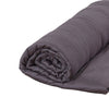 Image of DreamZ Double Dark Grey 11kgs Polyester Weighted Blanket