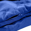 Image of DreamZ 7KG Anti Anxiety Weighted Blanket Gravity Blankets Royal Blue Colour