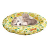 Image of Anti-bug Cat Cooling Bed Pineapple Pattern Large