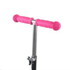 Image of Monvelo Pink Scooter for Kids Deluxe 3 Wheel Glider with Kick And Go Lean 2 Turn