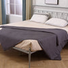Image of DreamZ Single Dark Grey 5kgs Polyester Weighted Blanket