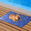 Image of PaWz Reversible Cooling Mat-80x60cm-Wave Pattern Extra Large