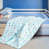 Image of Blue Weighted Cotton Lap Pad