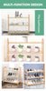 Image of Levede Bamboo Shoe Rack Storage Wooden Organizer Shelf Stand 3 Tiers Layers 70cm