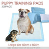 Image of 300pcs Puppy Pet Dog Pads 60x60cm Indoor Cat Toilet Training Absorbent AU
