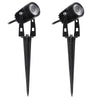 Image of 2PCS/4PCS/10PCS 5W COB LED Lawn Lamp Warm White Waterproof Garden Spotlights Landscape Yard Light AC/DC12V