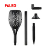 Image of 33/51/96 LED Solar Garden Flame Light Waterproof Flickering LED Torch Landscape Decor Lamp