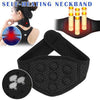 Image of Magnetic Therapy--Self-Heating Neck Brace Pad Support With Strap Pain Relief