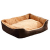 Image of PaWz Deluxe Soft Pet Bed Mattress with Removable Cover Size XXX Large in Brown Colour