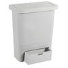 Image of Wall-mounted Sliding Lid Trash Can Kitchen Door Hanging Garbage Storage Bucket Stovetop Waste Bin for Office Home Bathroom Kitchen