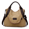 Image of Large Pocket Casual Women Single Shoulder Cross body Handbags Canvas Bags