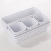 Image of 8 Piece Drawer Storage Box Organizer Case Plastic Divide Free Combination Small Articles Storage Box