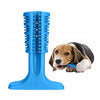 Image of Dog Toothbrush Toy Pets Oral Care Molar Rod Silicone Bristly Brushing Stick