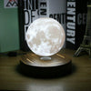 Image of Magnetic Levitating 3D Moon/Night Lamp Wooden Base 10cm
