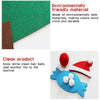 Image of DIY Christmas Tree Set Felt Removable Ornaments Xmas Kids Hand Craft Decor AU