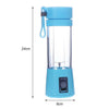 Image of Portable Juice Shaker Blender Bottle USB Electric Fruit Juicer Maker Gift