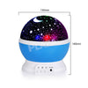 Image of LED Night Star Sky Projector Light Lamp Rotating Starry Baby Room Kids Gift