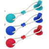 Image of Pet Molar Bite Toy Multifunction Floor Suction Cup Dog Balls Interactive Puppy A