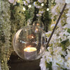Image of Hanging Glass Ball Vase Flower Planter Pot Terrarium Container Home Garden Decor