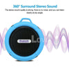 Image of Waterproof wireless bluetooth speakers handsfree mic bathroom shower speaker