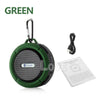 Image of Waterproof wireless bluetooth speakers handsfree mic bathroom shower speaker