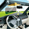 Image of Car Anti-Glare HD Sun Visor Mirror Day & Night Dual Use Safety Easy-install