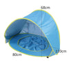 Image of Baby Kids Pop Up Beach Camping Tent Sun UV Shade Shelter Canopy Tents With Pool