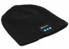 Image of Bluetooth V3.0 Wireless Handsfree Phone Music Receiver Beanie Knitted Hat Black