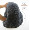 Image of Comfy Calming Dog/Cat Bed Pet Beds Round Super Soft Plush Marshmallow Puppy Beds