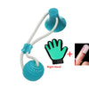 Image of Pet Molar Bite Toy Multifunction Floor Suction Cup Dog Balls Interactive Puppy A