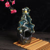 Image of Waterfall Backflow Incense Tower Burner Incense Stick Holder Flower Incense Censer Burner for Home Aromatherapy Decor