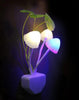 Image of Mushroom With Lotus Leaf Design Multi-color LED Night Light Lamp Lantern KIDS