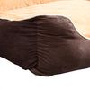 Image of PaWz Deluxe Soft Pet Bed Mattress with Removable Cover Size XXX Large in Brown Colour