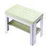 Image of Thickened PP Stool Rack Storage Box Organiser Shelf Stand Shoe Cabinet Bench
