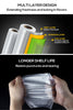 Image of 6x Vacuum Food Sealer Bag Bags Foodsaver Storage Saver Seal Commercial Heat Roll