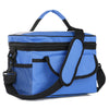 Image of 28x17x18cm Oxford Lunch Tote Cooler Backpack Insulated Picnic Bag for Camping Travel