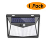 Image of 1/2/4X 208 LED Solar Power PIR Motion Sensor Wall Light Outdoor Garden Lamp Waterproof