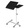 Image of Douxlife DL-RT01 Laptop Desk Rolling Table Height Adjustable Tiliting MDF Steel Frame For Home Office