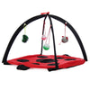 Image of Pet Cat Play Bed Activity Tent Playing Toy Exercise Kitten Pad Mat Bells House